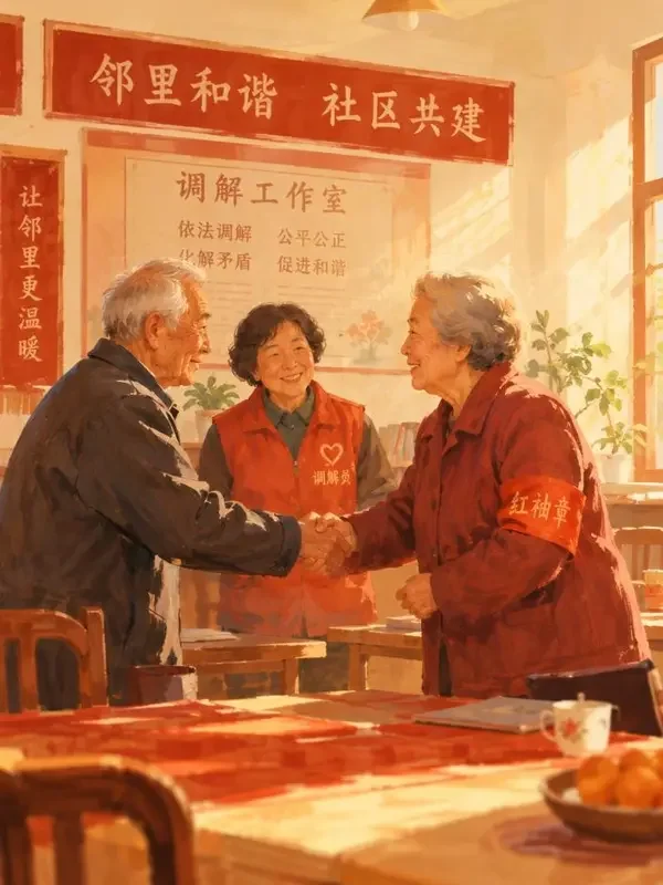 黄果短剧《握手言和》封面