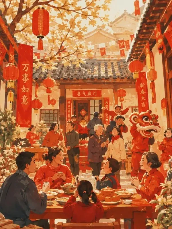 黄果短剧《楼道灯会》封面